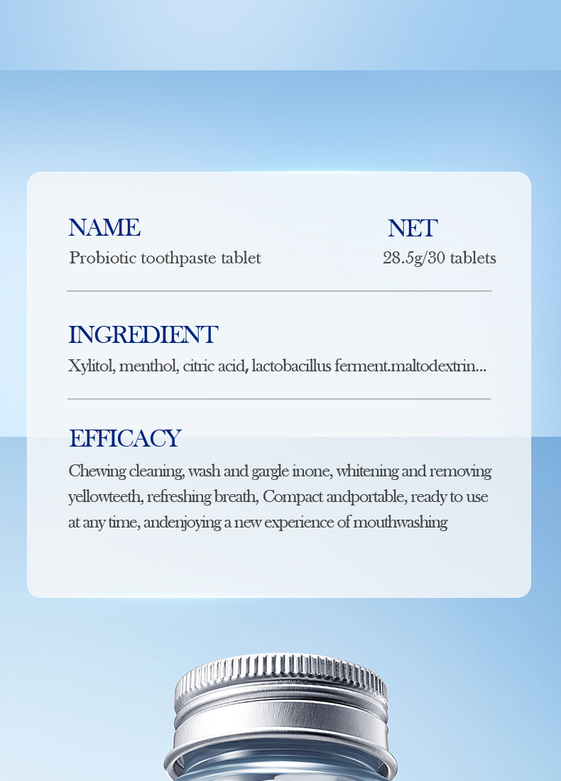 55g Weight Oral Care Products, Solid Toothpaste Personal Care Type Plastic Material Tooth stain removal Function Vocabulary Words/Name, Fruit, teeth Pattern Modern Style Style Oral Care Products Solid Toothpaste Tooth Stain Removal Vocabulary Words/Name Fruit Teeth Personal Care Bath & Shower 22