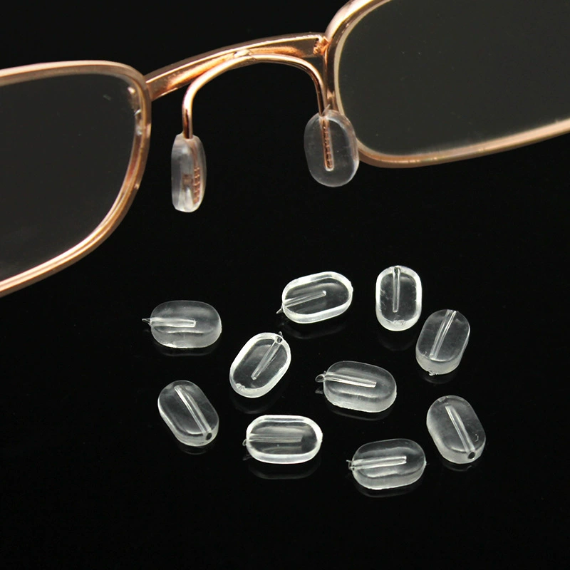 Очки для пресбиопии, вставка для носовой подушечки, оправа для очков, встроенная носовая подушечка из ПВХ, держатель для носа, поддержка глаз, пластиковая вставка