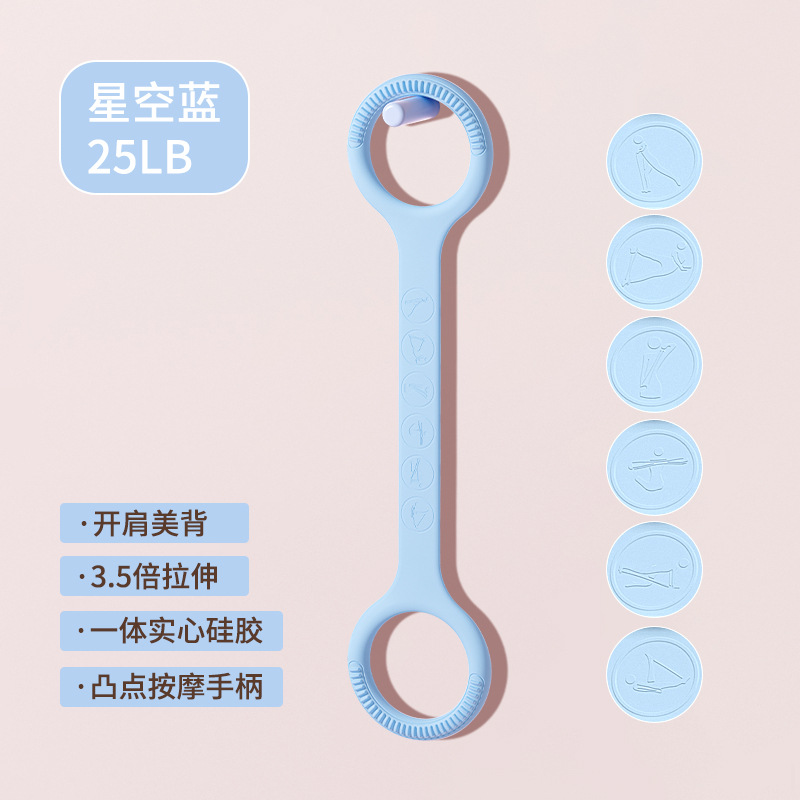Thickened and thickened round handle--blue 25lb