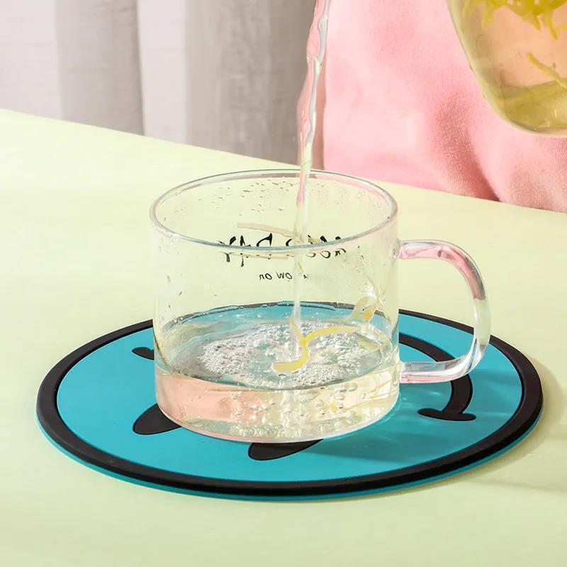 Placa de cocina de aluminio, almohadilla de taza de aluminio nórdica, almohadilla de mesa de comedor a prueba de quemaduras, almohadilla de cocina de aislamiento térmico, tazón de seguridad doméstica