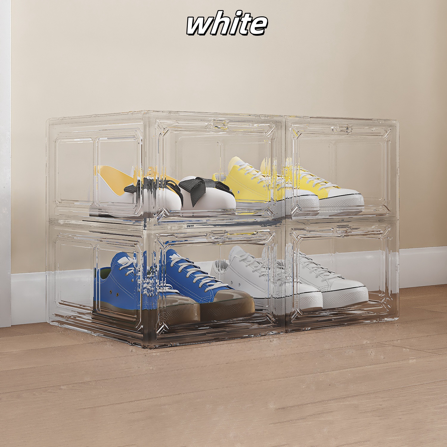 4 그리드 화이트