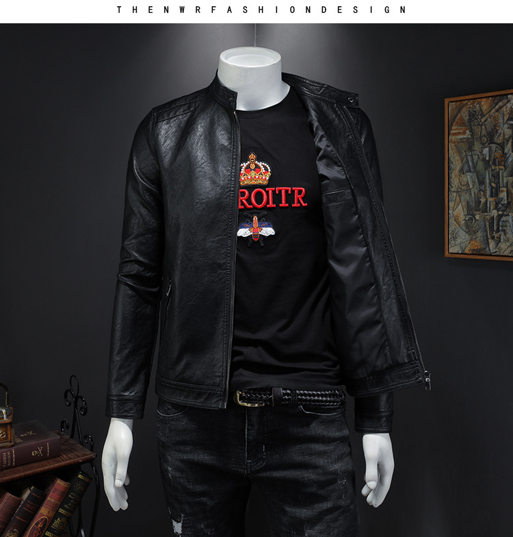 F1515 1970K ÁO DA NAM ZHETYCH DÁNG ÔM BODY GỢI CẢM SEXY MÙA XUÂN THU ĐÔNG THỜI TRANG NAM G05 SẢN PHẨM MỚI
