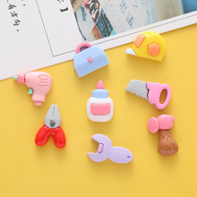 树脂亮面工具系列锤子 安全帽 工具箱diy奶油胶手机壳头饰贴片