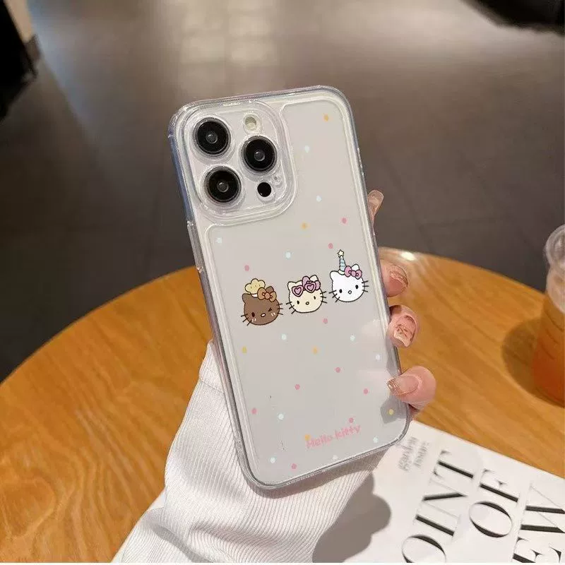 ( торговля), Хэппи Кити, яблоко, iPhone 17, милый чехол для телефона, 17промакс, iPhone, 14