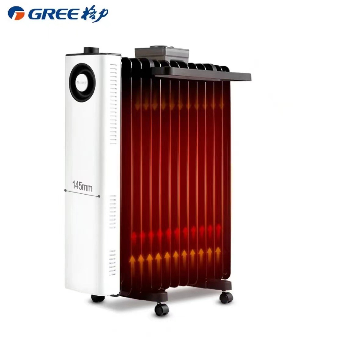 格.力油汀取暖器NDY23-X6022家用13片恒温速热电暖器烤火炉电暖气