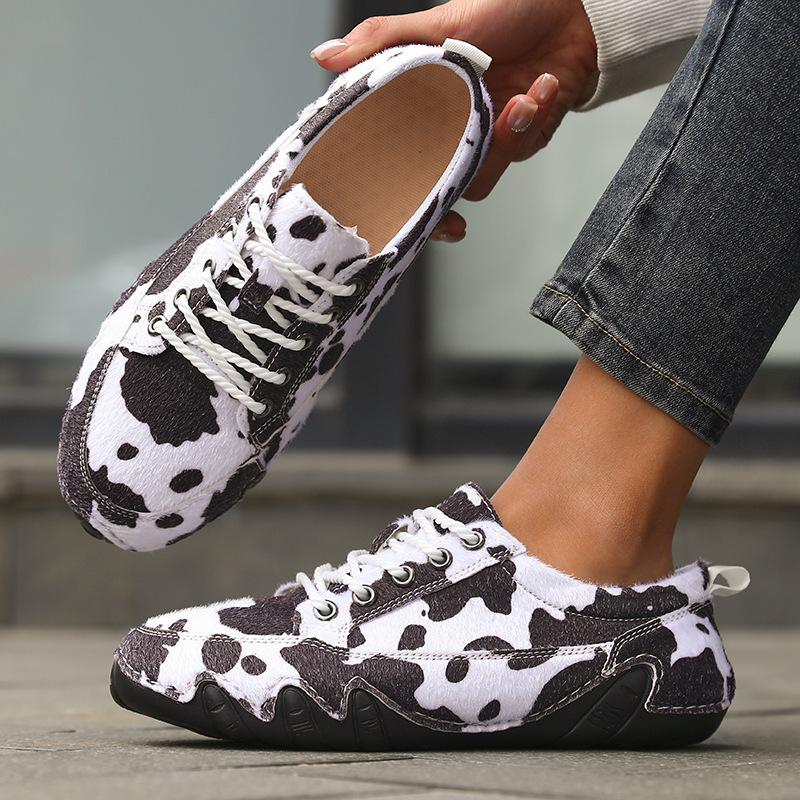 New Style German Training Outdoor Casual Cowhide Sports Classic Retro Octopus Spring and Autumn Lightweight Large Size Breathable Women's Shoes