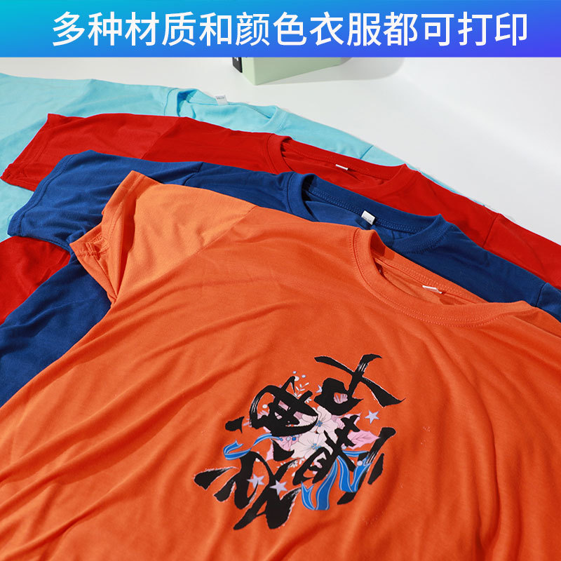 Máquina de impresión de inyección directa digital en polvo de sacudida automática T-shirt tinta blanca offset impresora de transferencia de calor Impresión de poliéster máquina de transferencia de ropa