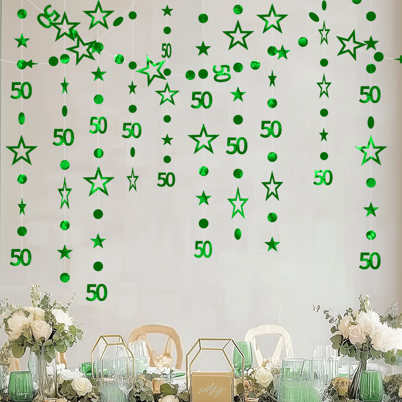 亮面绿色 蓝色 黑色多款   50   13 16 18  25  30  数字星星圆生