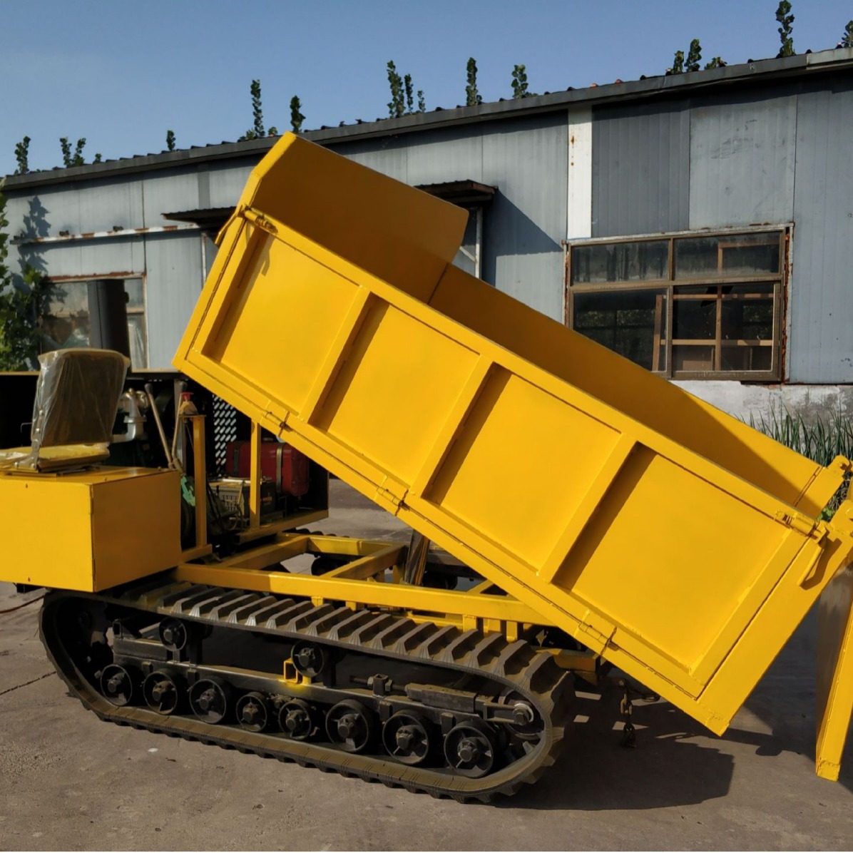 销售井下翻斗车运输车矿用四不像防爆柴油机履带运输车