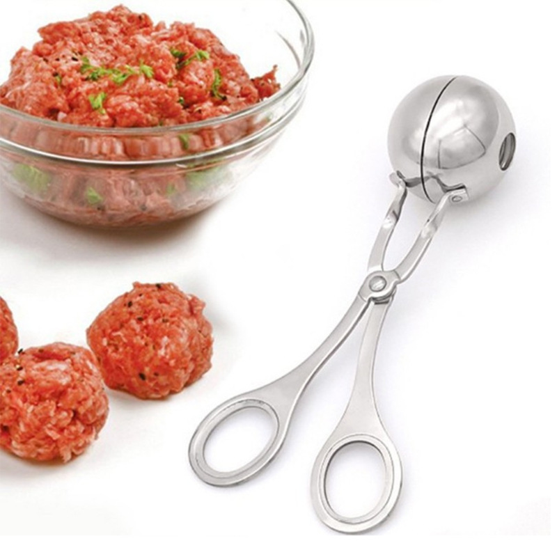 Stainless steel meatball clip ball maker food clip meatball maker soup ball clip small size