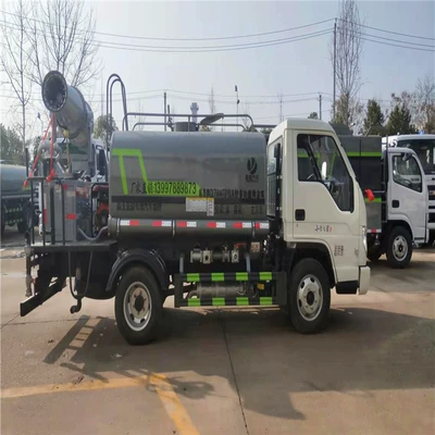 Fukuda 3-Square Blue Brand Fog Cannon Sprinkler Truck Factory Direct Sales 5-Square Stainless Steel Water Truck Purchased by Water Company (Suvarma maşınları)