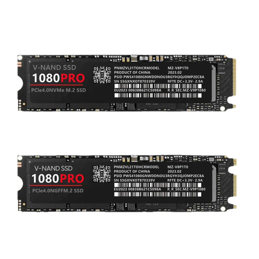SSD M.2 1080PRO PCIe 4.0 NVMe — высокая скорость 500GB–4TB, чтение до 7,45 ГБ/с