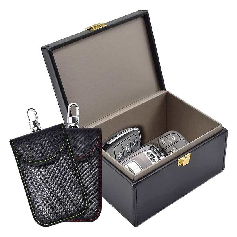 New RFID foreign trade package Faraday block box mobile phone signal shielding bag car shielding key box
