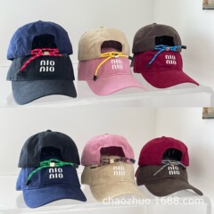 ~ 秋 ~ ファッション新商品子供カラー靴ひも刺繍アルファベットかっこいいハンチング