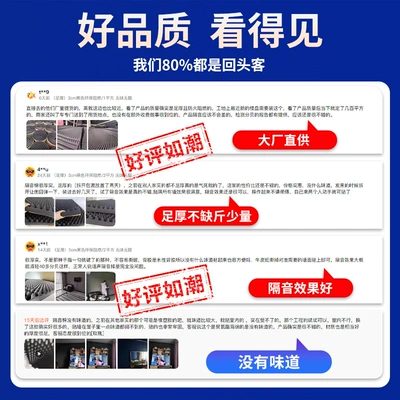 Soundproofing Artifact Sound Insulation, Car sound-absorbing cotton