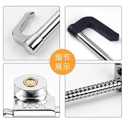 Lock, Retractable Brake Lock, Dual: Car lock