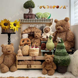 jellycat玩偶巴塞罗熊毛绒玩具面包玩偶蛋糕公仔花生挂件生日礼物