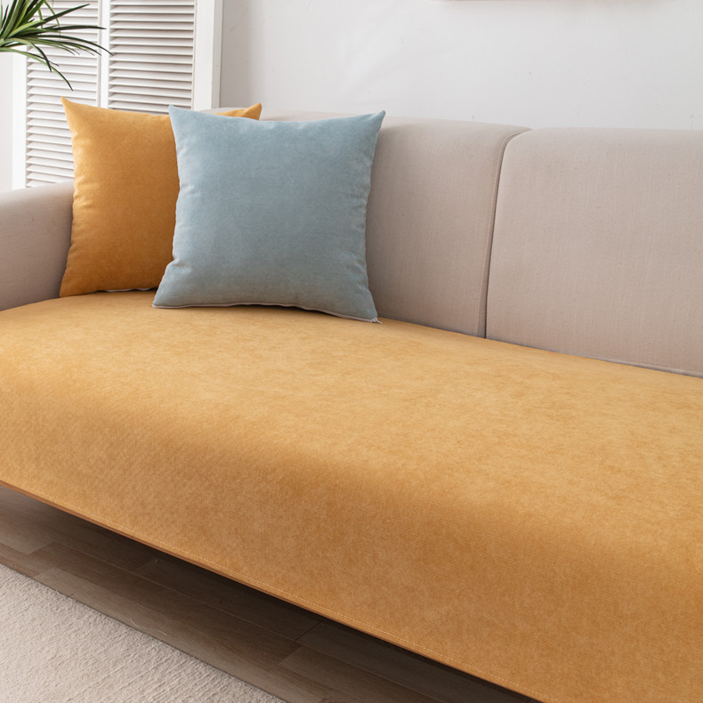 Core velvet yellow folding edge