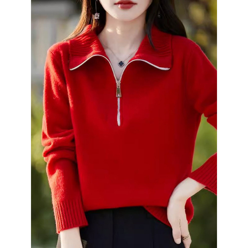 Solid color long-sleeve
