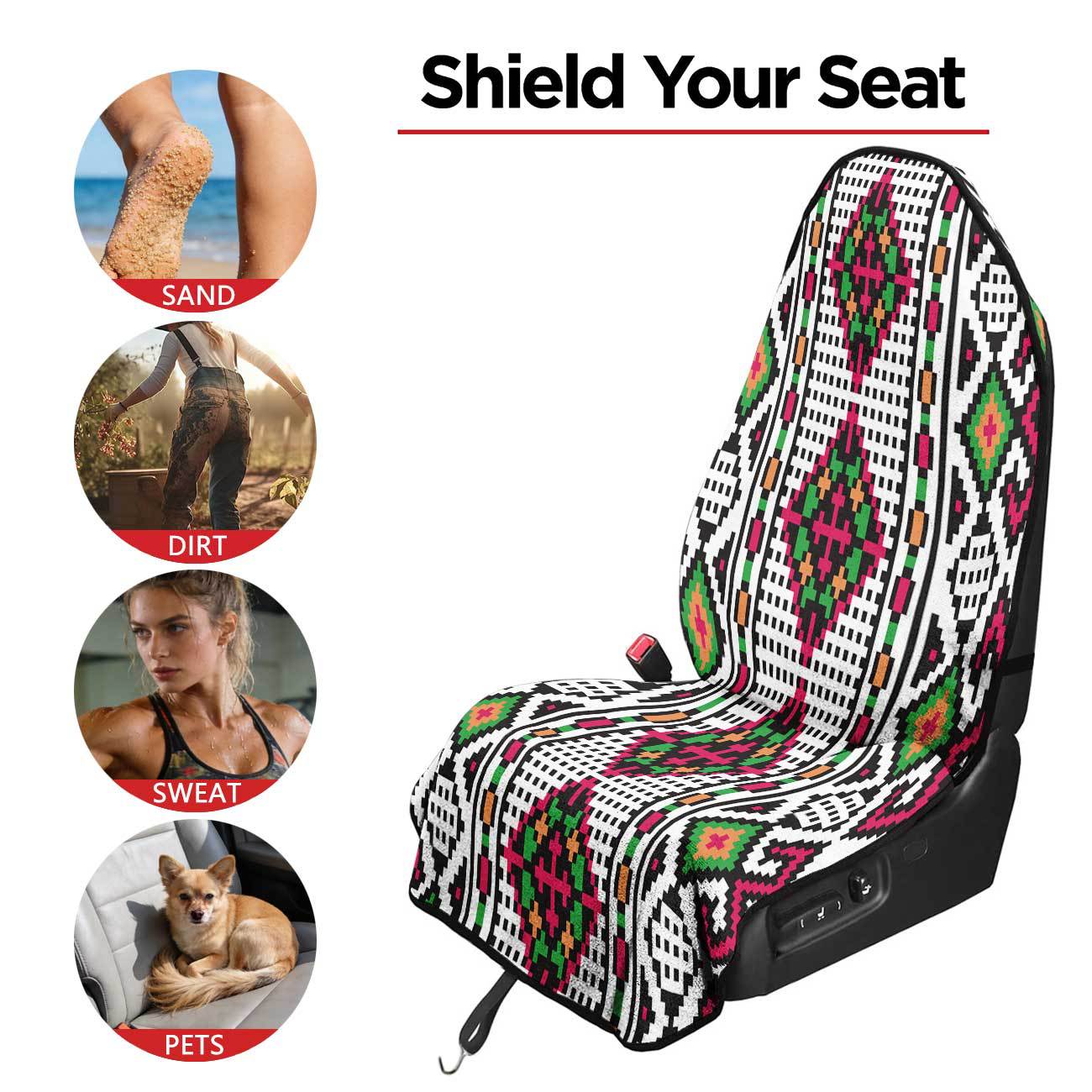 Car seat towel cover front seat protector suitable for gym and exercise, universal for all seasons, car use 31
