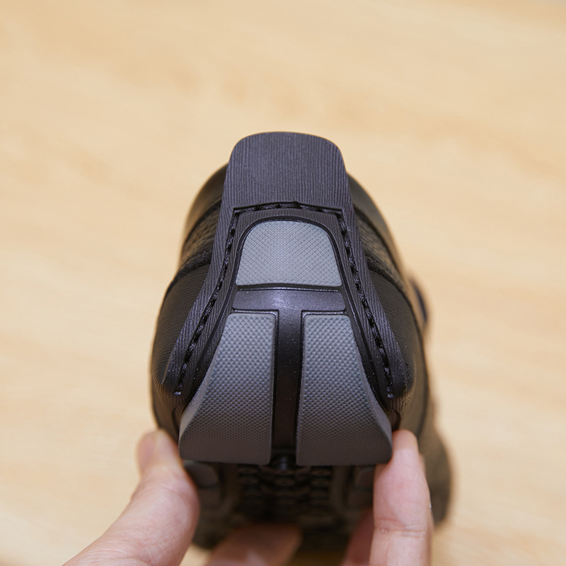 New single-layer leather bean shoes comfortable breathable flat men's leather shoes_voghion.com