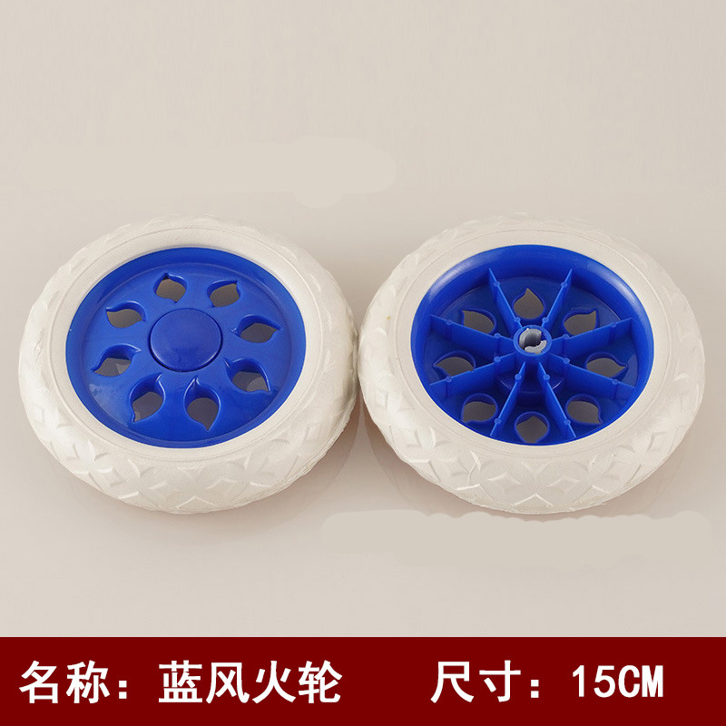 Supermarket shopping cart accessories wheels, elderly handcart pulleys, silent bearing wheels for stairs, multi-specification shopping cart wheels