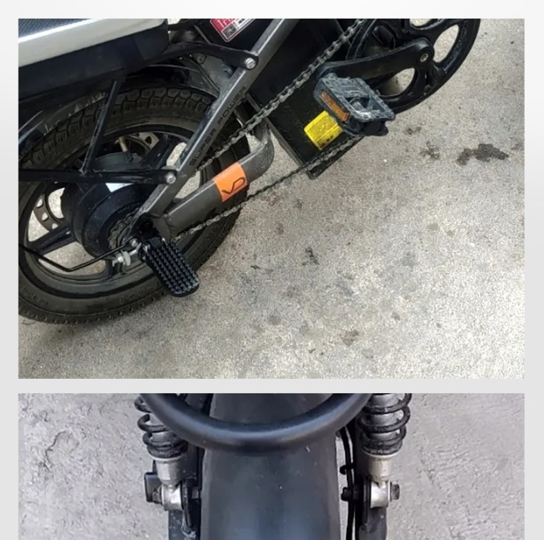 The New National Standard Electric Vehicle Rear Foot Pedal Is Suitable for the No. 9 N70Cf90Mn Series Foot Pedals and Folding Pedals