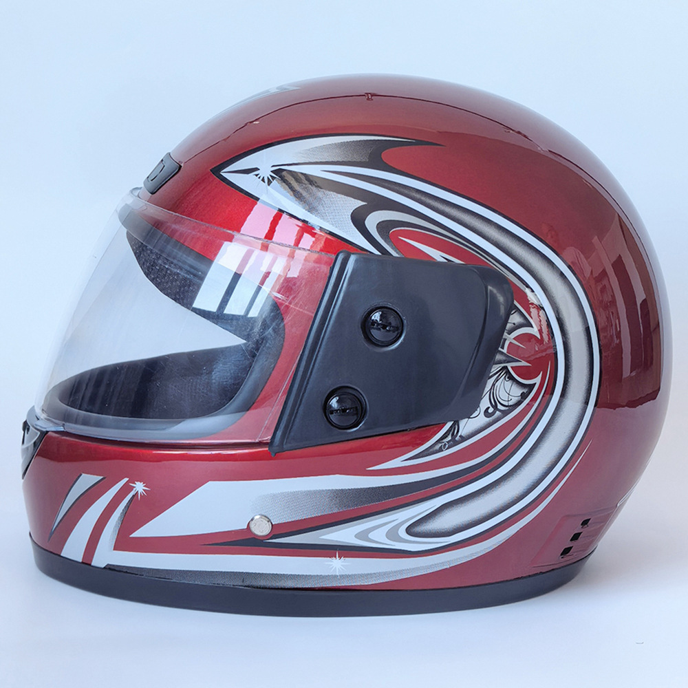 Motorcycle Helmet Electric Car Helmet Riding Safety Helmet Unisex Full Helmet 105