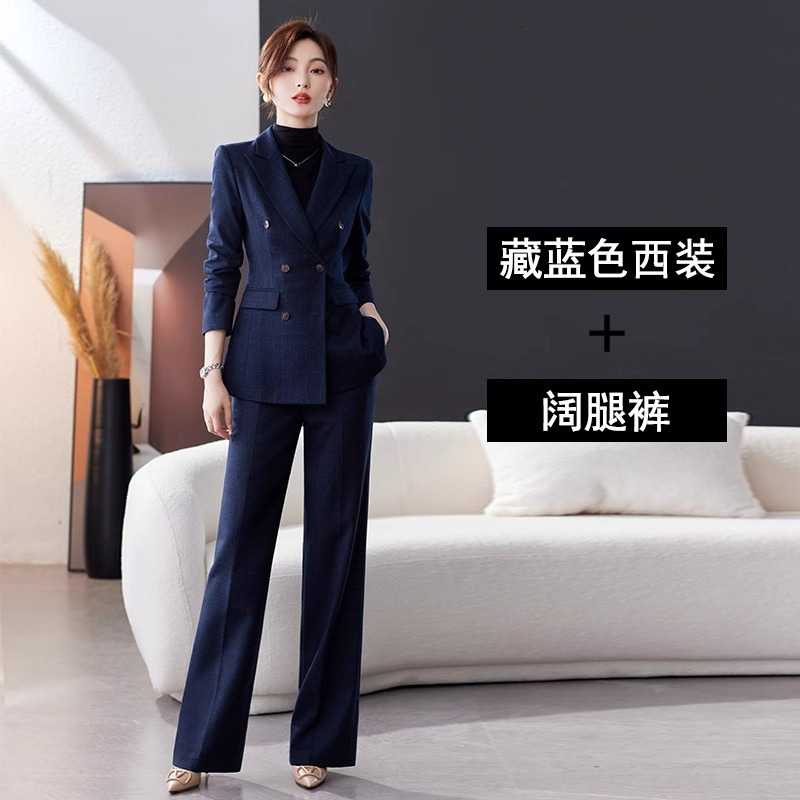 職業服女性ファッションスーツ女性秋冬新型ファッションスーツビジネス交渉作業服コート