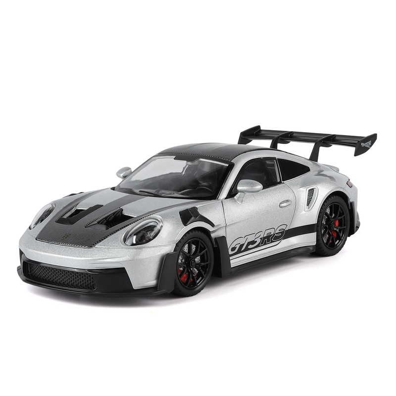 1:24 Baojie Gt3Rs Alloy Sports Car Model with Sound and Light, Pull-Back Racing Track Supercar Desktop Decoration, Educational Toy for Boys 1:24 Baojie Gt3Rs Alloy Sports Car Model with Sound and Light, Pull-Back Racing Track Supercar Desktop Decoration, Educational Toy for Boys