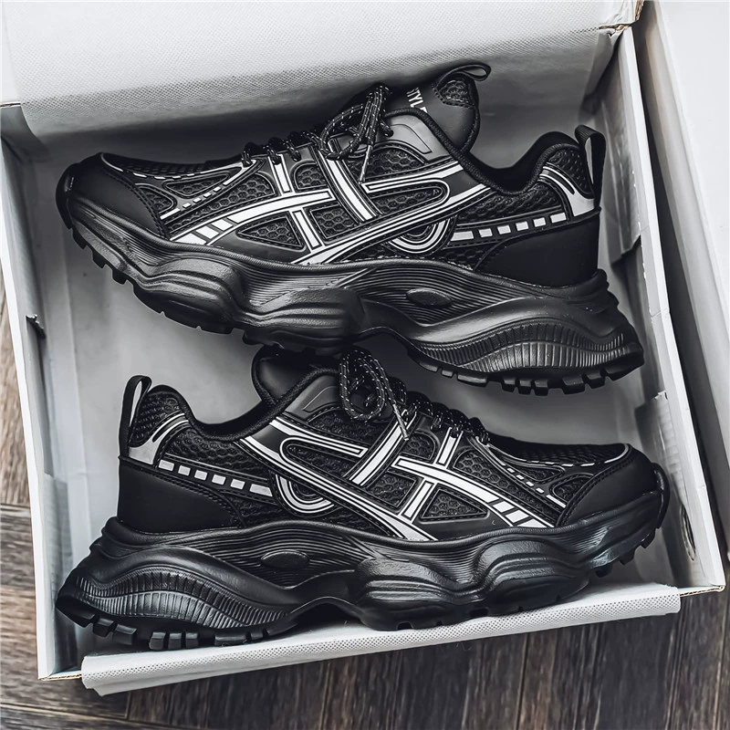 Sports footwear, high shock-absorbing shoes for leisure, trend of season, soft sole, for running