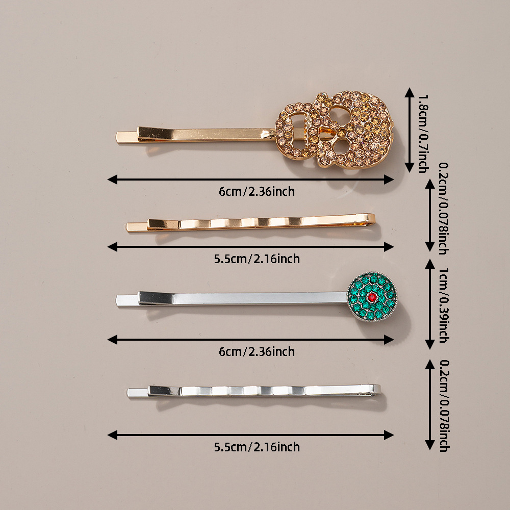 18g Weight Hair Clip Hair Accessories Type December Birthstone Turquoise Inlay Material 1 Set Quantity Outdoor, Street, Shopping Occasion Alloy Material Oval, Heart Shape Pattern Women's Gender Plating, Inlay Design Retro Style Women's Retro Oval Heart Shape Alloy Plating Inlay Turquoise Hair Clip 15