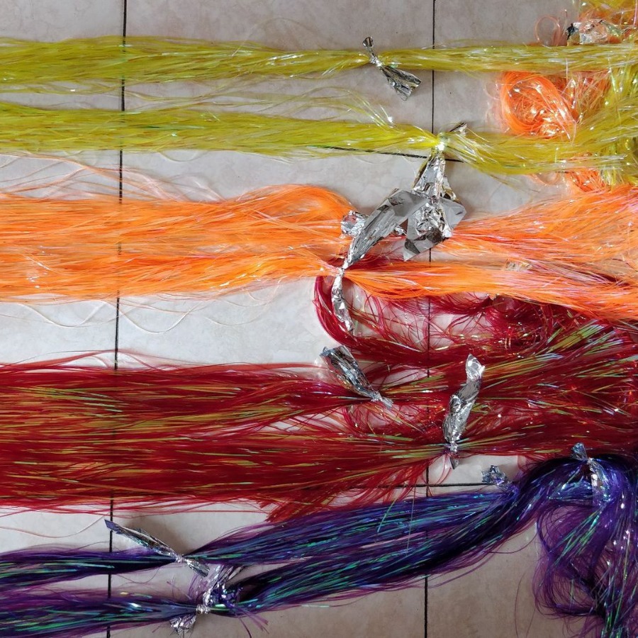 扁亮银裁切细的丝绕轮子卷轱辘扁平型珠光白珍珠切成的宽的条