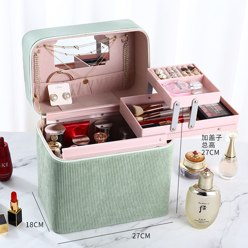 682 cosmetic case-Green