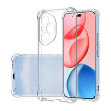 适用荣耀X8D 4G四角透明手机壳Honor 600lite防摔荣耀600批发厂家