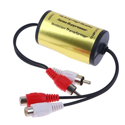 Car audio filter Car audio filter Anti-interference sound source noise filter (Other Car Video)