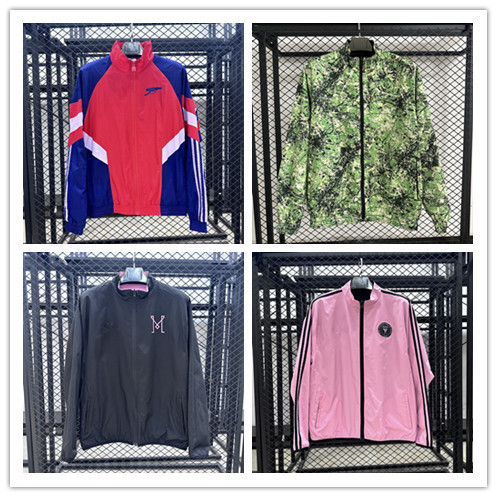 Factory Direct Supply Retro High Version Jacket Arsenal Miami Argentina Italy Sports Football Windbreaker