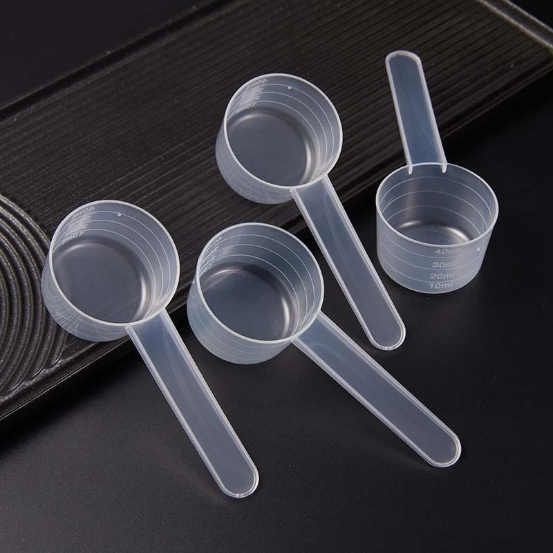 プラスチック計量スプーンプラスチック液体計量カップ洗剤スプーンプラスチックゲルマスクスプーンスケールベーキングツールスプーン|undefined
