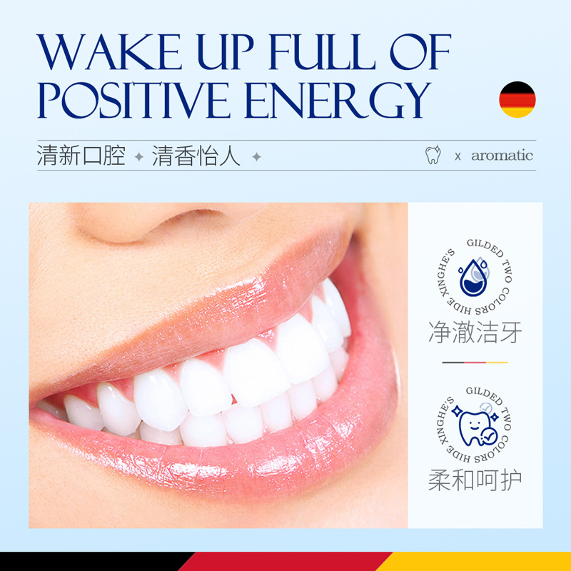 Dental Starta fresco, pasta de dientes suave y limpia, aliento fresco para eliminar manchas de dientes, pasta de dientes de prensa, productos genuinos. image 2