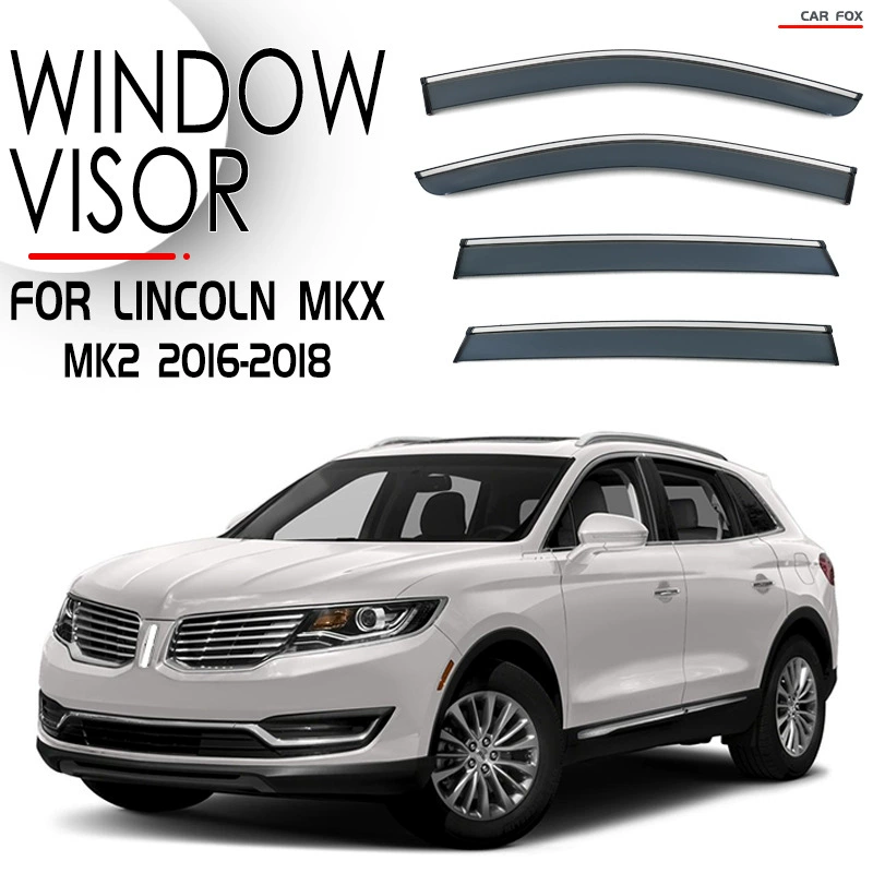Suitable for Lincoln MKX navigation home windows, sunny rain shields MKX Nautilus Window Visor
