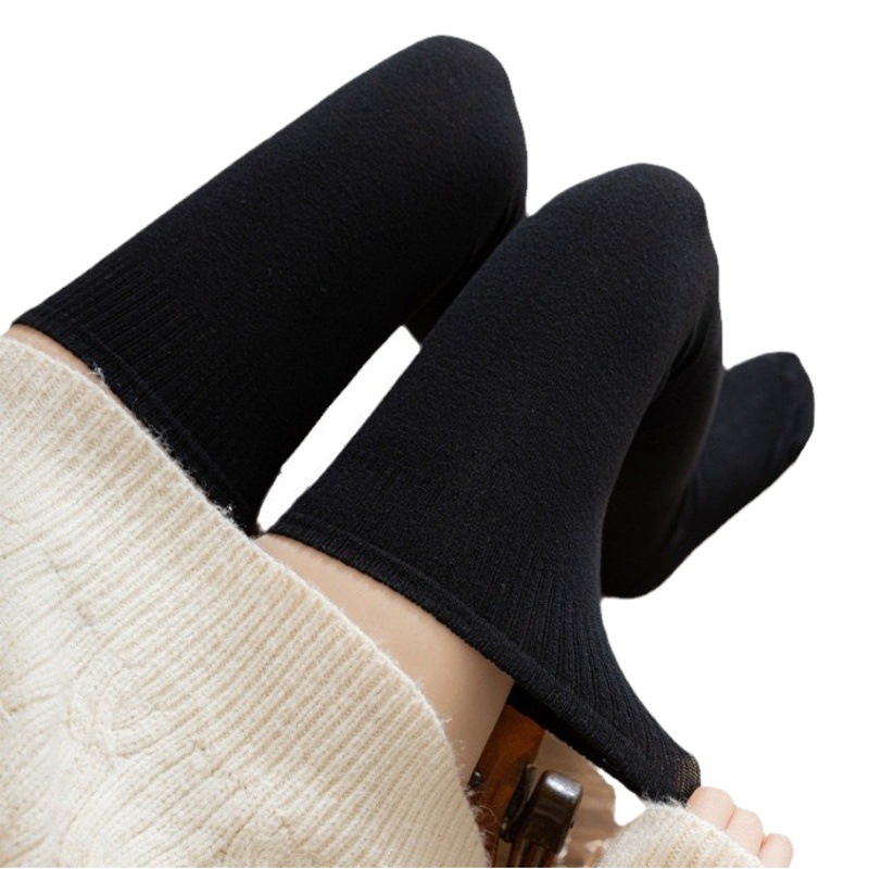 Plus-Size Over-The-Knee Long Socks for Women, Non-Slip, Autumn and Winter Compression Socks, Thigh-High Socks, Extra-Long Breathable Thigh Socks