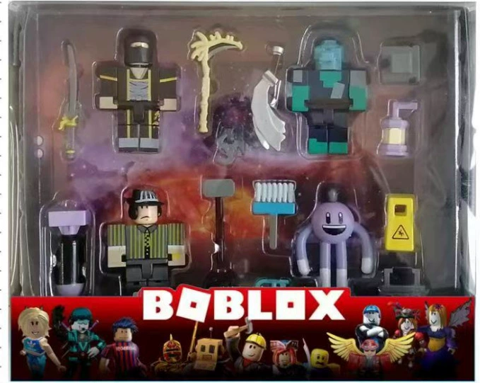 Большая коллекция 10 кукол roblox размером 6–9 см в коробках и пакетах