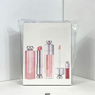 Cross-Border Export Dijia Lip Care Three-Piece Set Formal Color-Changing Lip Balm 001 Lip Gloss 001 Sample Lip Gloss 038 #