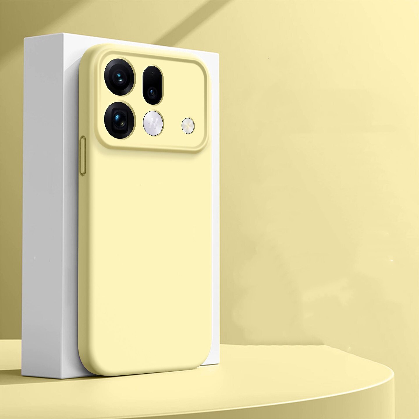 [Milk yellow] Zhenpin liquid silicone-soft, waxy and skin-friendly