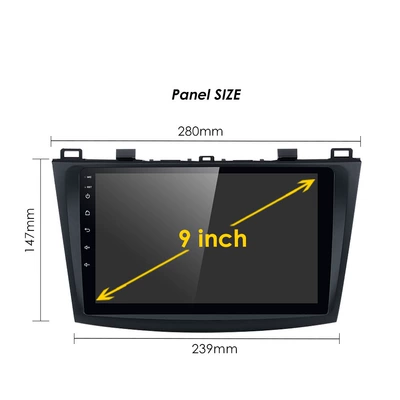 DVD Navigation for 12 Mazda 3 Star