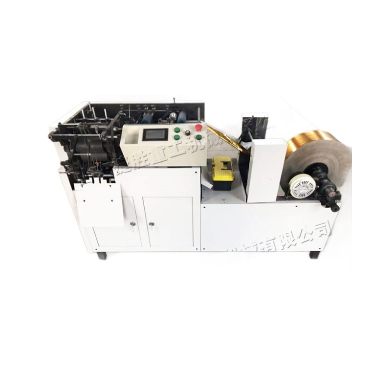 Máquina de doble propósito de tambor eléctrico plano máquina de plegado automática de papel de oro y estaño de platino máquina de formación de papel de oro