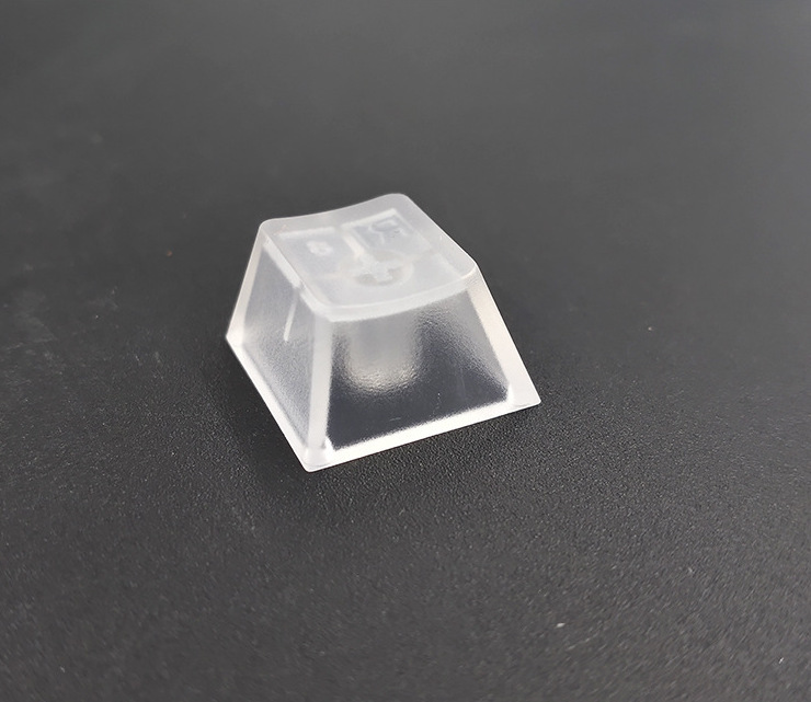 R4R3 完全透明キーキャップ メカニカルキーボード 半透明 無刻印キーキャップ ABS 微つや消し オリジナルマルチカラー パーソナライズキーキャップ|undefined