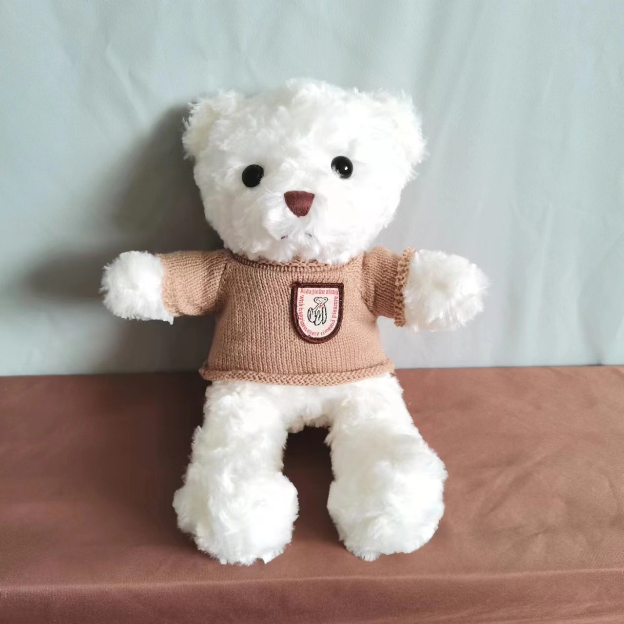 Oso de peluche vestido Oso de peluche muñeca Oso de trapo abrazo Panda juguetes de peluche regalos fabricantes al por mayor