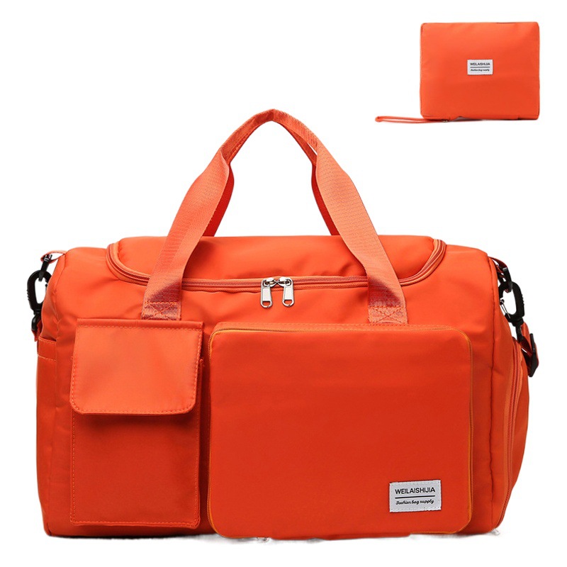 Wholesale New Foldable Large-Capacity Short-Distance Travel Bag Dry and Wet Separation Fitness Bag Swimming Bag Portable Luggage Bag