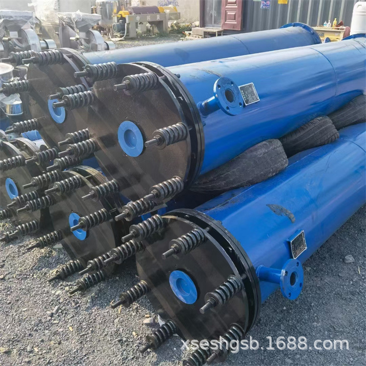 二手石墨冷凝器 1-150方石墨冷凝器 螺旋板换热器 不锈钢列管冷凝